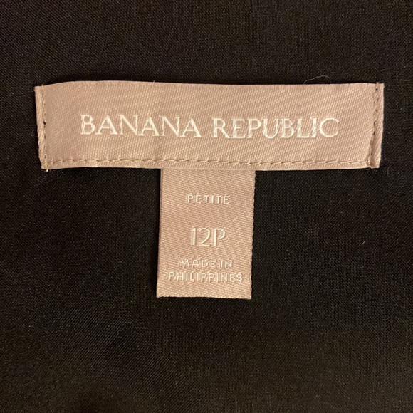 Banana Republic chalk tripe sheath 12P - Picture 3 of 3